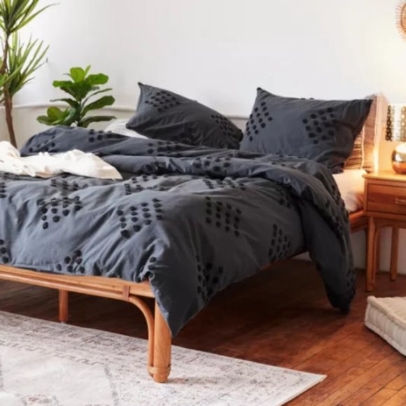 Urban Outfitters Other - NWT- F/Queen Geo Tufted Duvet